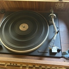 レトロ　ビクター　レコードプレーヤー　アンプセットの画像