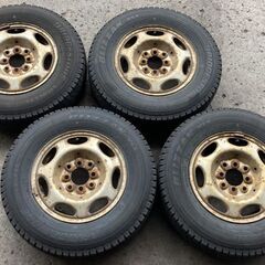 ライトバン用冬タイヤ鉄ホイールセット・BSブリザックVL1・165/60R13 90/88N LTの画像