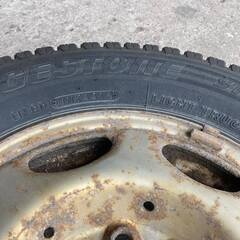 ライトバン用冬タイヤ鉄ホイールセット・BSブリザックVL1・165/60R13 90/88N LTの画像