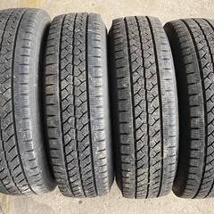 ライトバン用冬タイヤ鉄ホイールセット・BSブリザックVL1・165/60R13 90/88N LTの画像