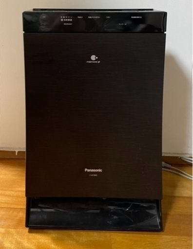 美品‼️【木目調】ナノイーＸPM2.5対応花粉症に加湿空気清浄機 F-VC70XS