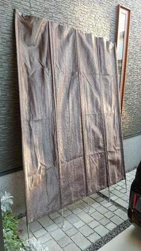 受渡予定者決定【美品・格安】タテス ブラウン 屋外シェード よしず すだれ 暑さ対策 日除け 猛暑 酷暑 涼しい