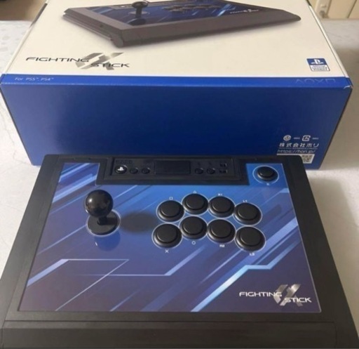 【美品】ホリ ファイティングスティックα  PS5 PS4 PC SPF-013