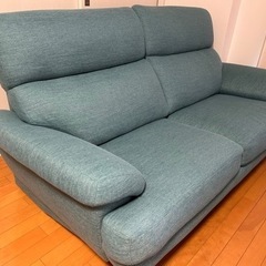 ニトリ　3人掛けソファの画像