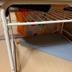 テーブル　楕円　118×80×70の画像
