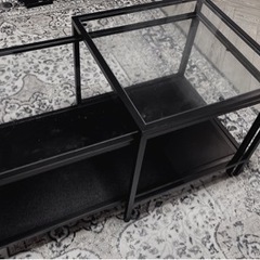 決まりました。IKEA イケア　ネストテーブル　ブラック　カフェ...