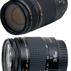 キャノン標準・望遠ズームレンズセットの画像