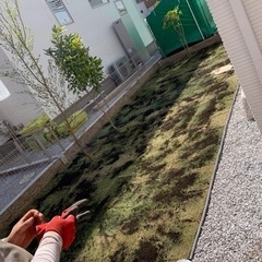 新築植栽地工事の画像