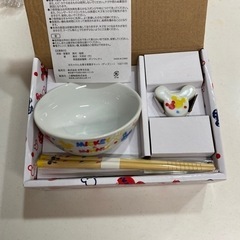 ディズニーおちゃわん&はしおきセット 