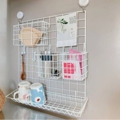 壁掛けワイヤーネット