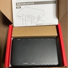 パソコン 周辺機器バッファロー、ハブの画像
