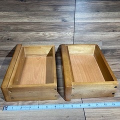 木箱 小物入れ 木製収納ボックス の画像