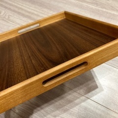 【未使用】木製トレーZARAHOME※お値下げしましたの画像