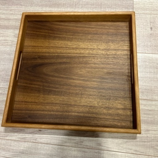 【未使用】木製トレーZARAHOME※お値下げしました