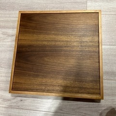 【未使用】木製トレーZARAHOME※お値下げしましたの画像