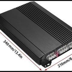 新品　カーオーディオ　Aumotop  パワーアンプ  4チャン...
