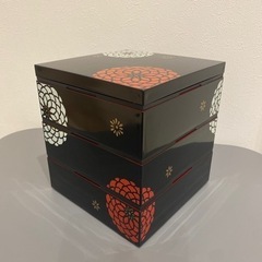 【黒】重箱 3人〜4人用”HAKOYA 18.0匠三段重 390...