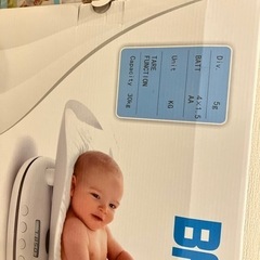 【クリアランスセール】①ベビースケール、②バウンサー＋オマケの画像