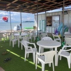 海の家  アルバイト　千葉県館山市　北条海岸の画像