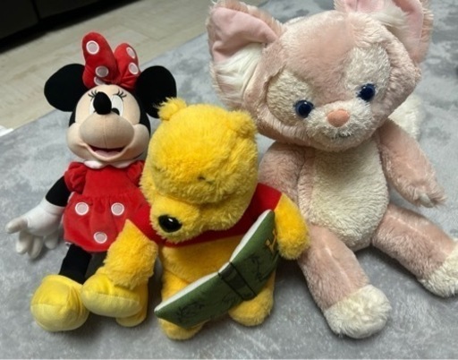 ディズニー　ミニー・プーさん・リーナベルおもちゃ おもちゃ ぬいぐるみ