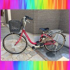 🌈Panasonic　ビビ　26インチ　6Ah 電動自転車　電動アシスト自転車 05061