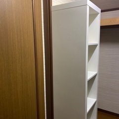 IKEA家具　飾り棚　5段　白