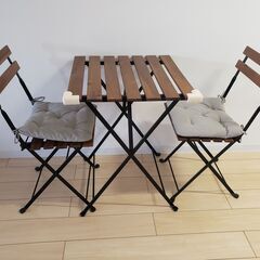 TÄRNÖ テルノー テーブル＆チェア2脚 屋外用