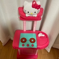 キティちゃん　キッチン　おままごと　おもちゃの画像