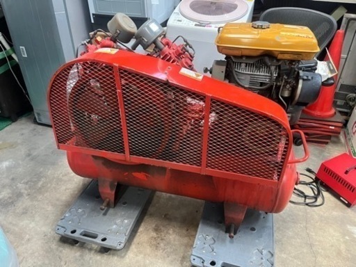 富士コンプレッサー　SW-35 エアーコンプレッサー コンプレッサー ガソリン エンジン