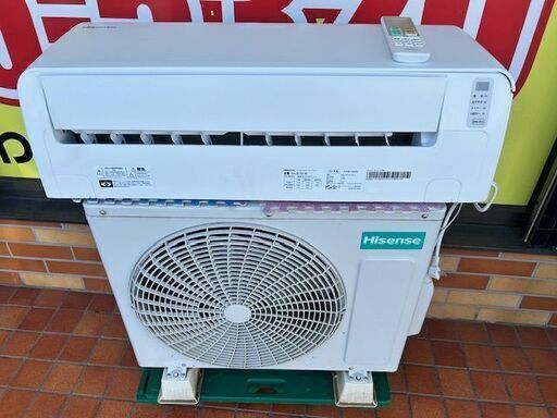 2021年製　美品　Hisense ハイセンス　ルームエアコン　HA-S22D-W ■6畳程度②