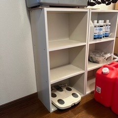 カラーボックス2個の画像