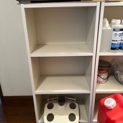 カラーボックス2個
