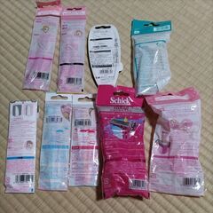 お化粧 用品 カミソリ顔 ボディ まゆ わき 用 女性向け 未使用品残り 脱毛 うぶ毛 むだ毛 お手入れの画像