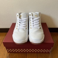 VANS バンズ　V2810FULTON 防水スニーカー　26cm ホワイトの画像