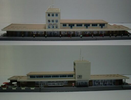 Nゲージ用 ドイツのベーブリンゲン駅