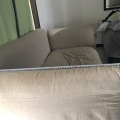 ソファベッド美品の画像