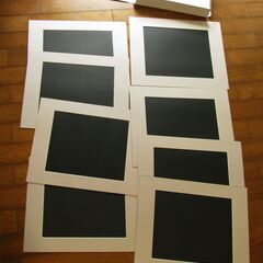 写真【額縁用 マット紙 ６切サイズ用？８枚】無料
