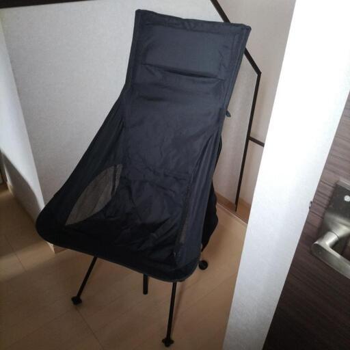 ピースパーク ポータブルアルミチェア ハイ 美品