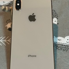お渡し決まりました:(期間限定)iPhoneXs Max 256GB ゴールドSIMフリー 美品