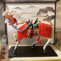 五月人形（白馬）