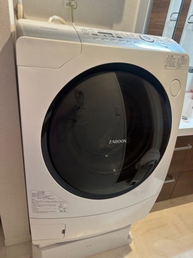 ドラム式洗濯乾燥機　TOSHIBA ZABOON 9kg