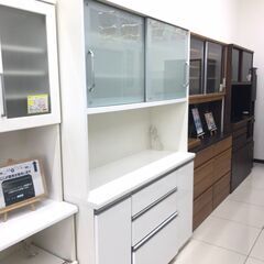 ⭐️松田家具/2面レンジボード/食器棚/収納家具/Ｎo.1844⭐️