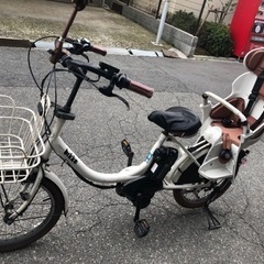 ビッケ子供乗せ電動アシスト自転車