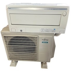 NO.1396 【2018年製】FUJITSU ルームエアコン nocria AS-Z28H-W 冷暖房 主に10畳用 生活家電 家電 中古