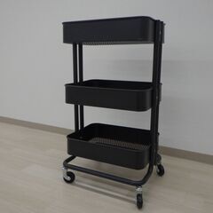 スチールワゴン【小金井市民限定】※新規優先（小金井市再生家具）品番：05-01-02の画像