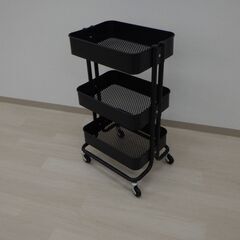 スチールワゴン【小金井市民限定】※新規優先（小金井市再生家具）品番：05-01-02の画像
