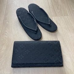 喪服用 草履バッグセット