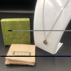 GUCCI グッチ インターロッキングG ペンダント ネックレス