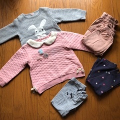 【パンプス付き】女の子・子ども服・サイズ80-100の画像