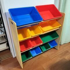 カラフルBOX　家具 収納家具 おもちゃ箱